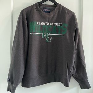 Wilmington university wildcats gray Jansport Crewneck sweater